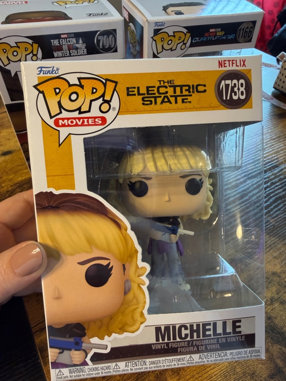 Funko Pop! Movies Michelle — Yellow Hair with Purple Outfit